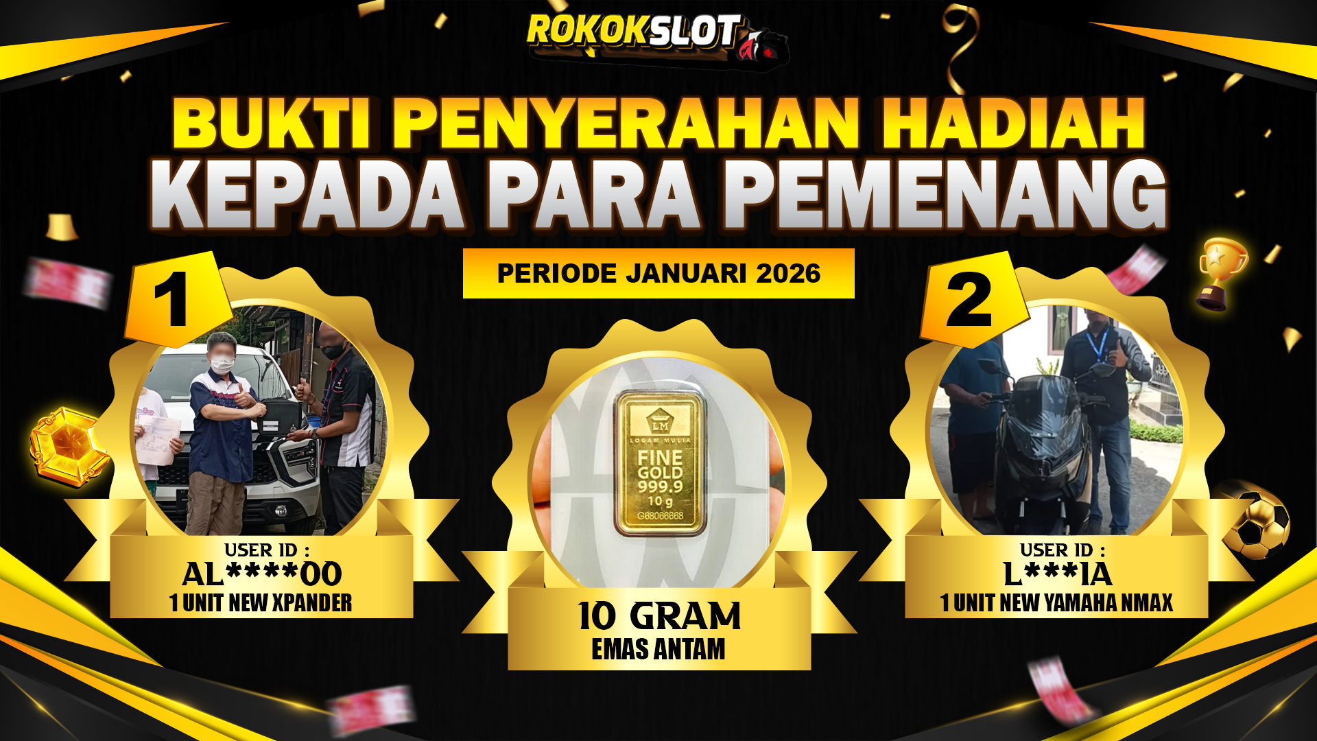 Selamat Kepada Member Setia ROKOKSLOT Sudah Memenangkan Satu Unit Mobil Pajero Sport